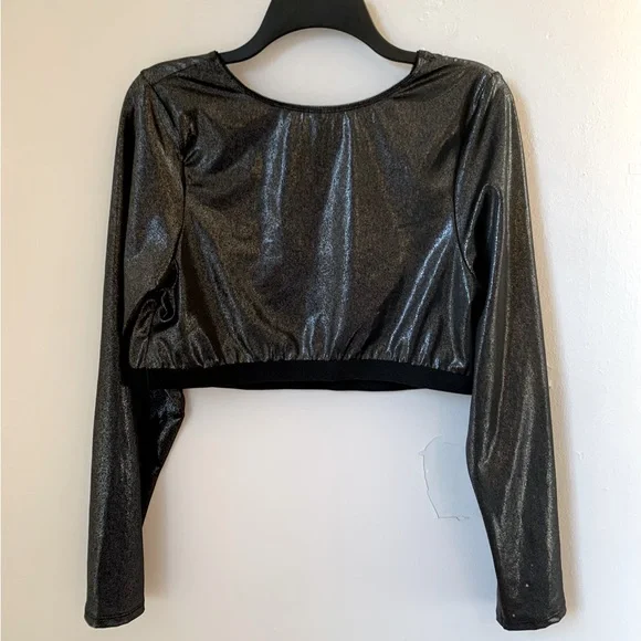 Torrid Curve Shimmer Crop Top - Picture 5 of 7